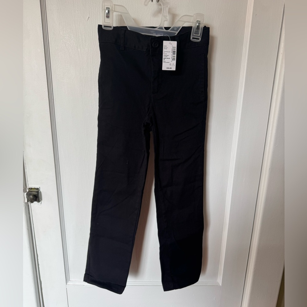 New with tags boys pants - black - The Children’s Place - 7 slim